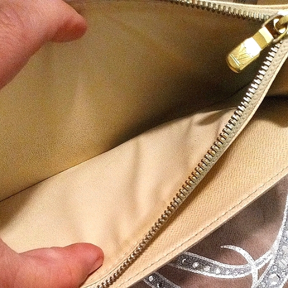 ▶ ®Louis Vuitton Damier Azur Sarah Continental Wallet WOC Pre-owned - Picture 12 of 16